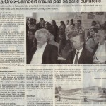 Espace multifonction: La presse en parle